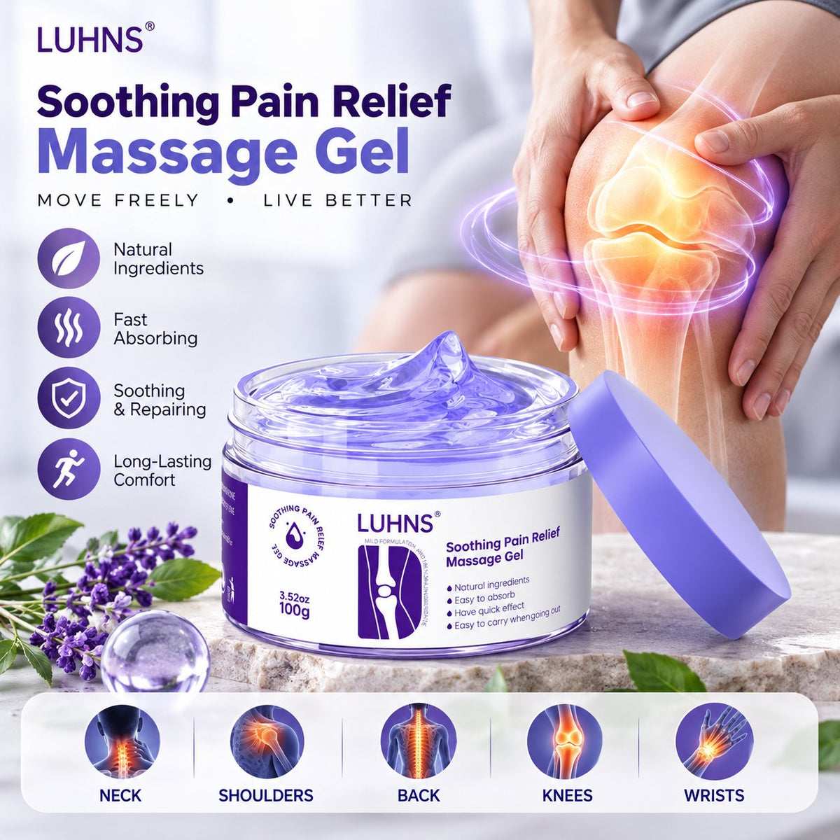 Soothing Massage Gel | Everyday Massage & Body Care