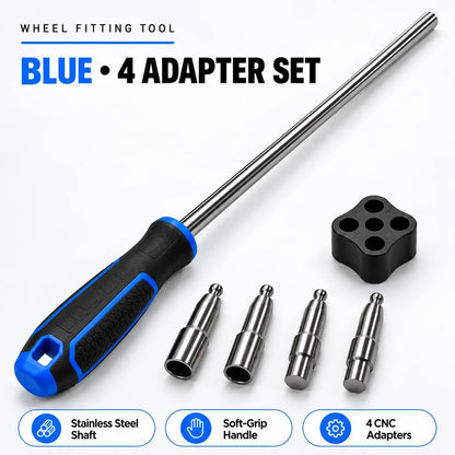 🔥HOT SALE🔥🔧 Heavy Wheel Fitting Tool – Hub Positioning & Tire Mounting Assistant