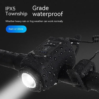 Noomoriey™ Bike Electronic Horn with Large Range Floodlight