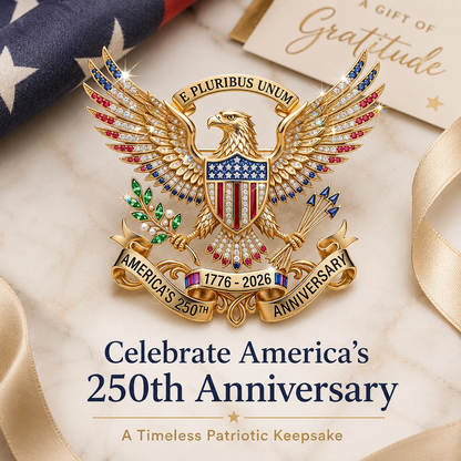 🔥Last Day 60% OFF🔥US 250th Anniversary Brooch Pin