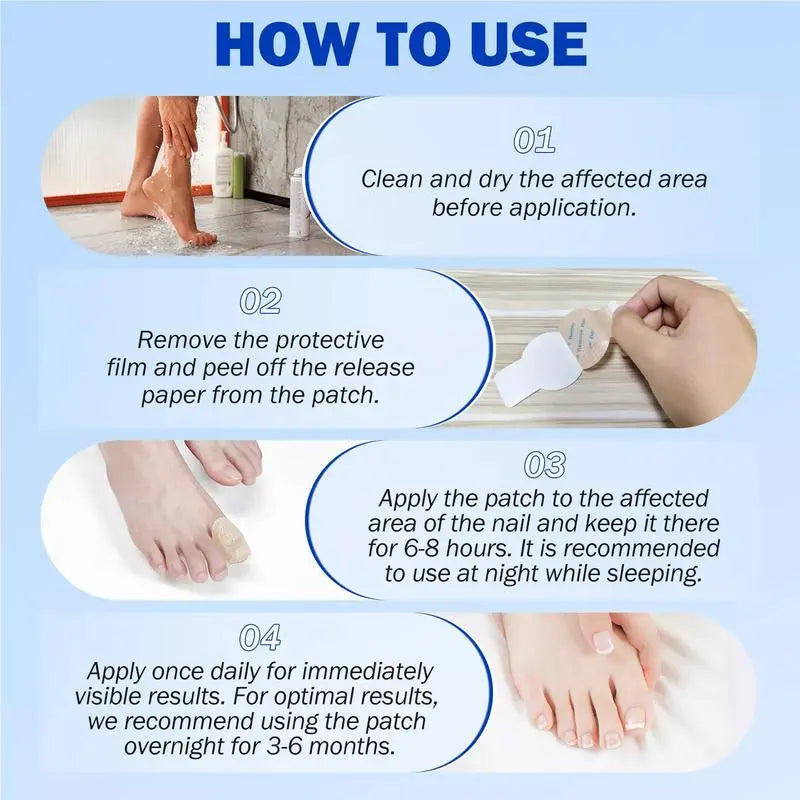 Nail Health Care Patches - Fungal Nail Treatment & Repair
