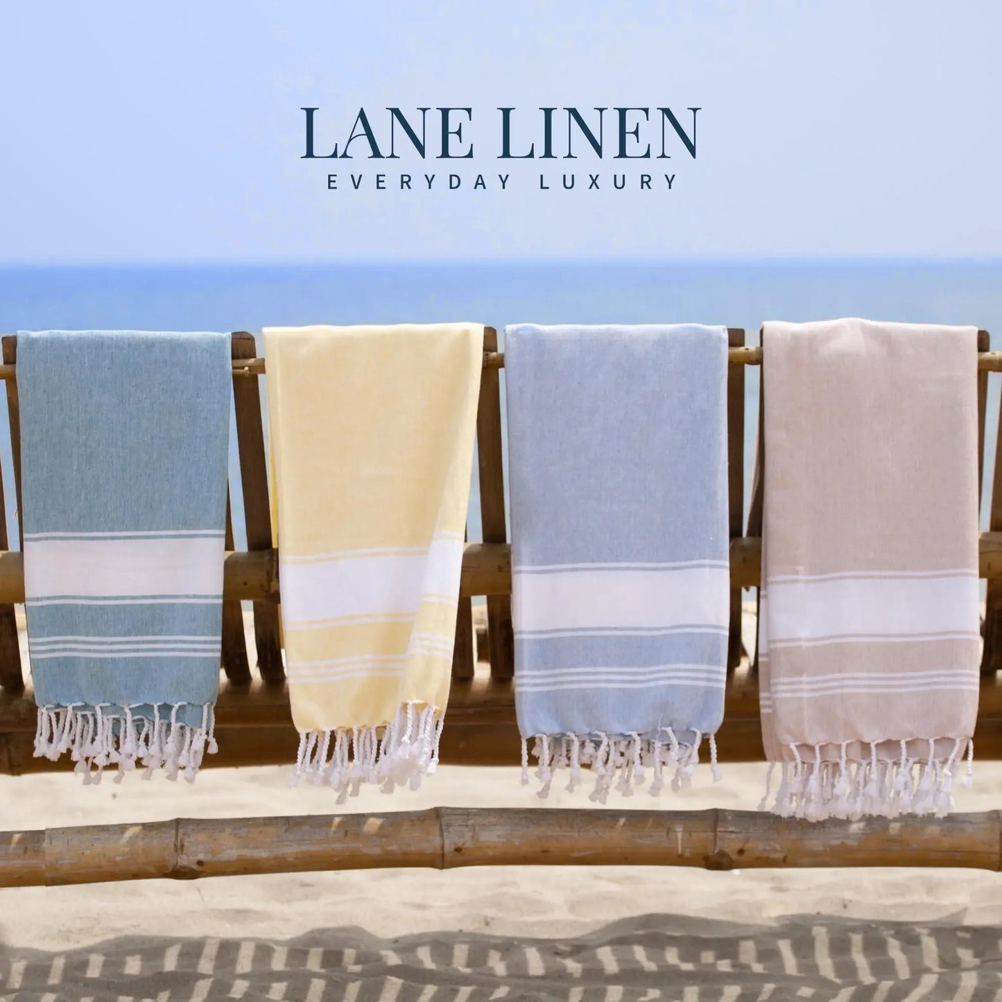 🔥Summer Hot Sale 48%OFF🌴 Lightweight XL Flat-Weave Beach Towel