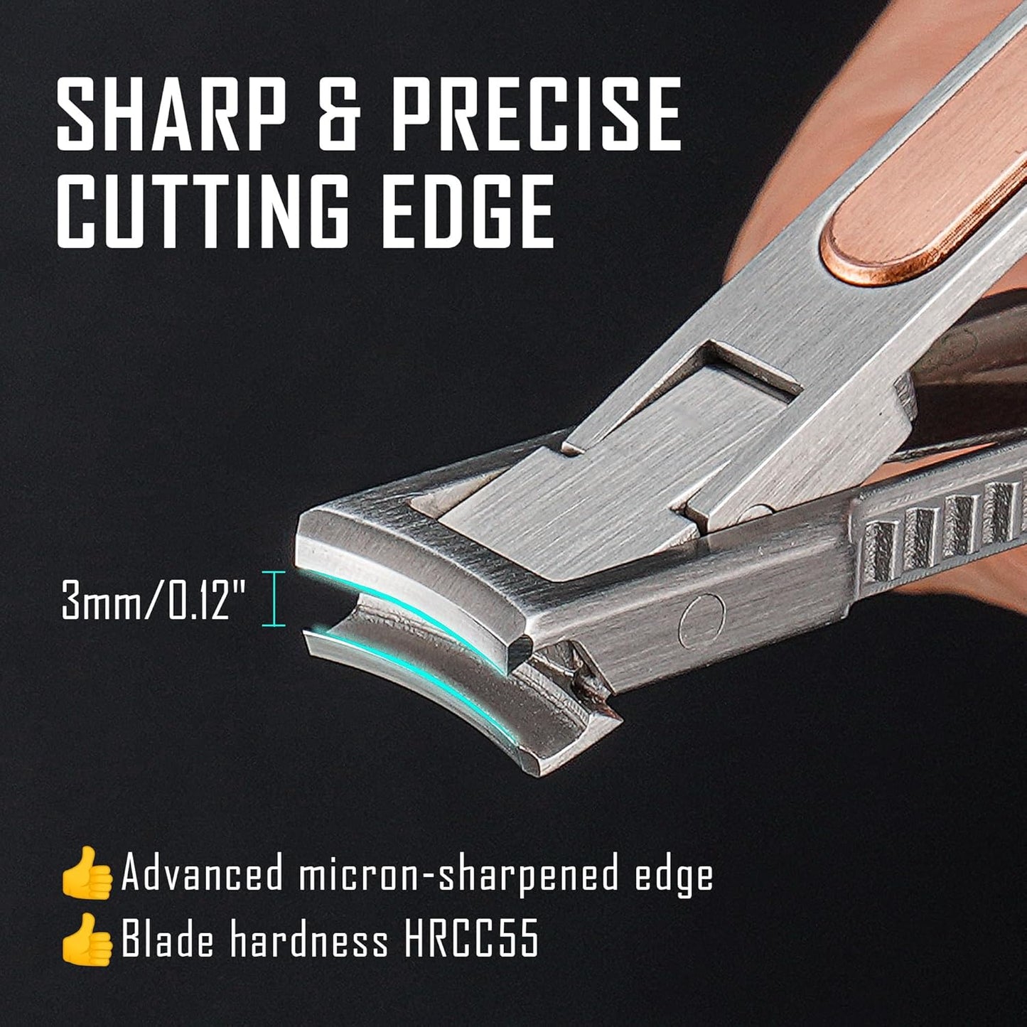 ✂️Keychain Nail Clippers – All-in-One Portable Nail Care Tool