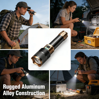 🔦Rechargeable Outdoor Long-Range Ultra-Bright Laser Flashlight