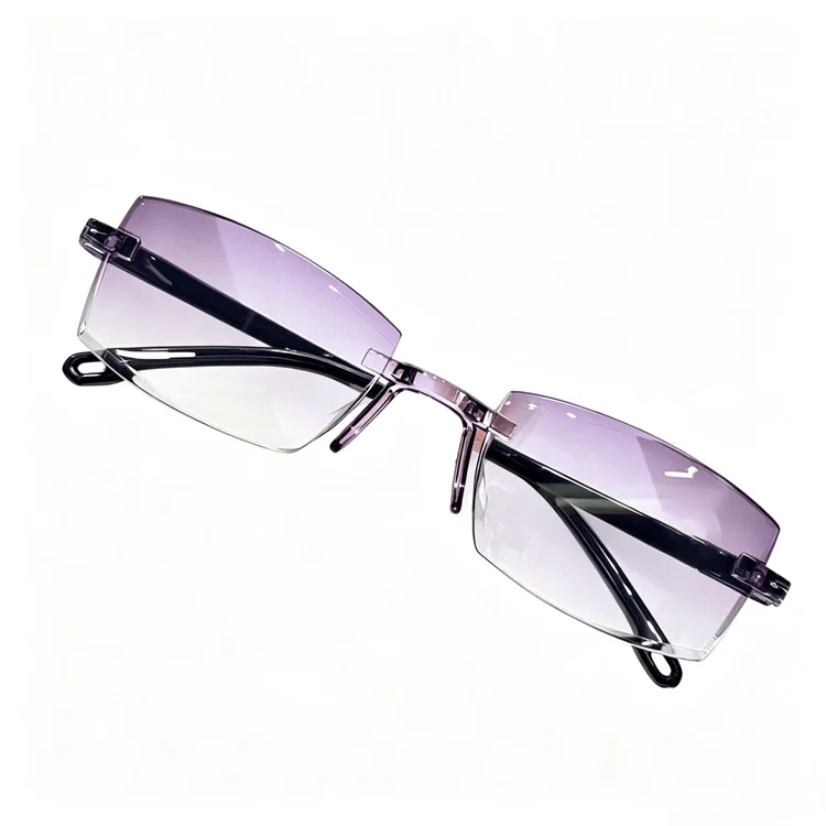 Rediscover Clear Vision  –   Smart Zoom Diamond-Cut Reading Glasses