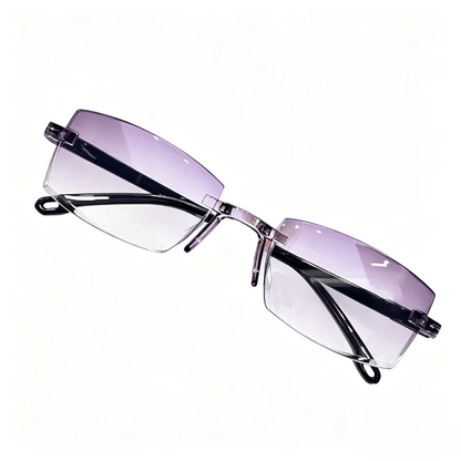 Rediscover Clear Vision  –   Smart Zoom Diamond-Cut Reading Glasses