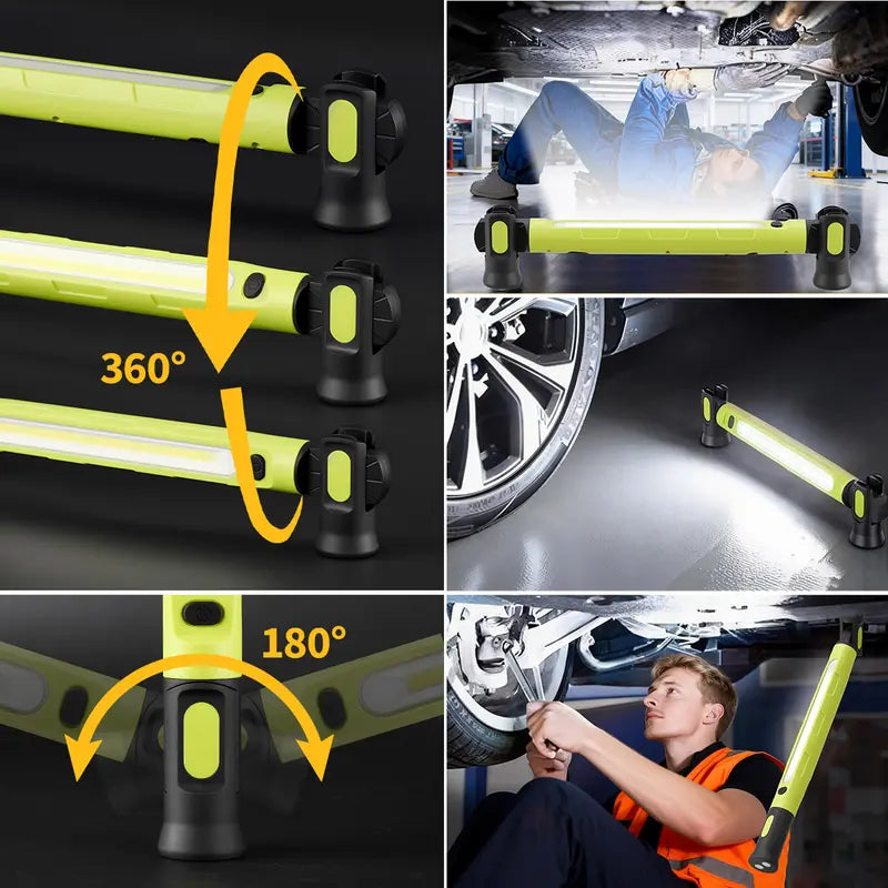 🚗💡Under Hood Work Light Bar, 3000LM LED Magnetic Light Bar