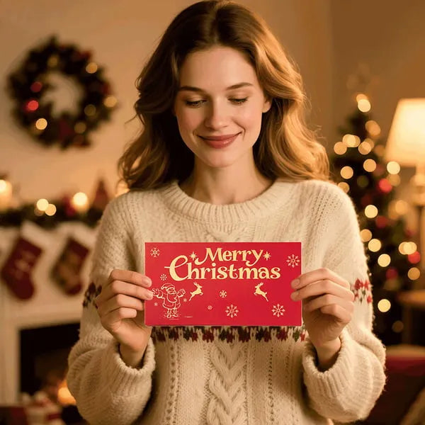🎁BUY 1 GET 1 FREE🎅🎄Foldable 6-Slot Christmas Red Envelope