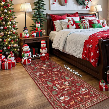 Christmas runner rug