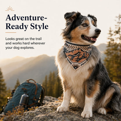 2-in-1 Reversible Dog Bandana Bowl