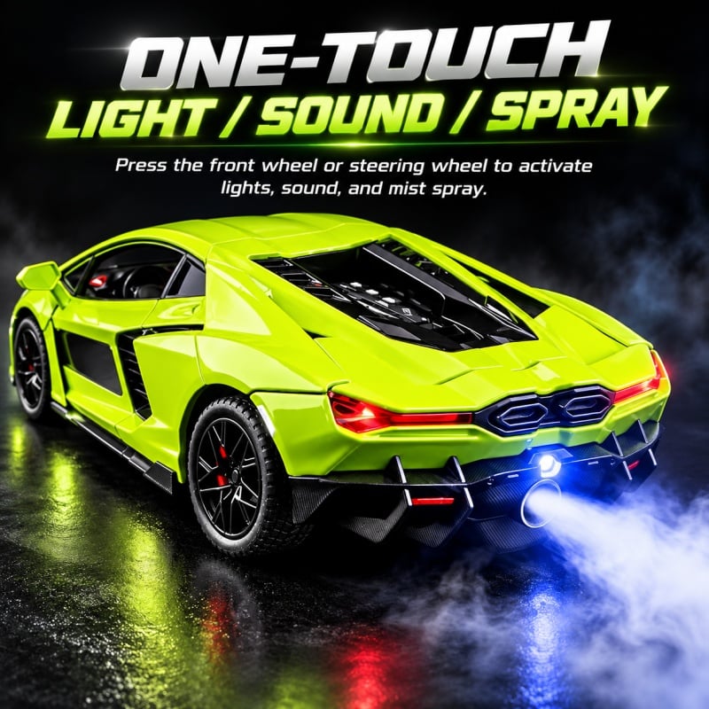RevHaze V12 Supercar