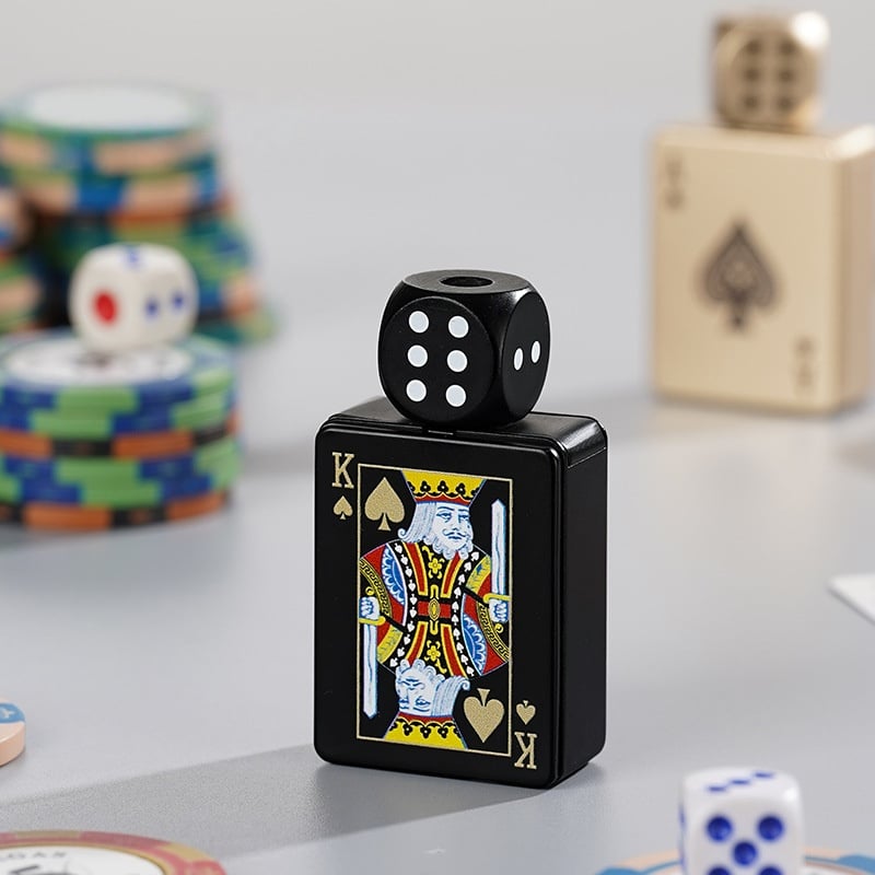 🔥Stress-Relief Rotating Dice Lighter