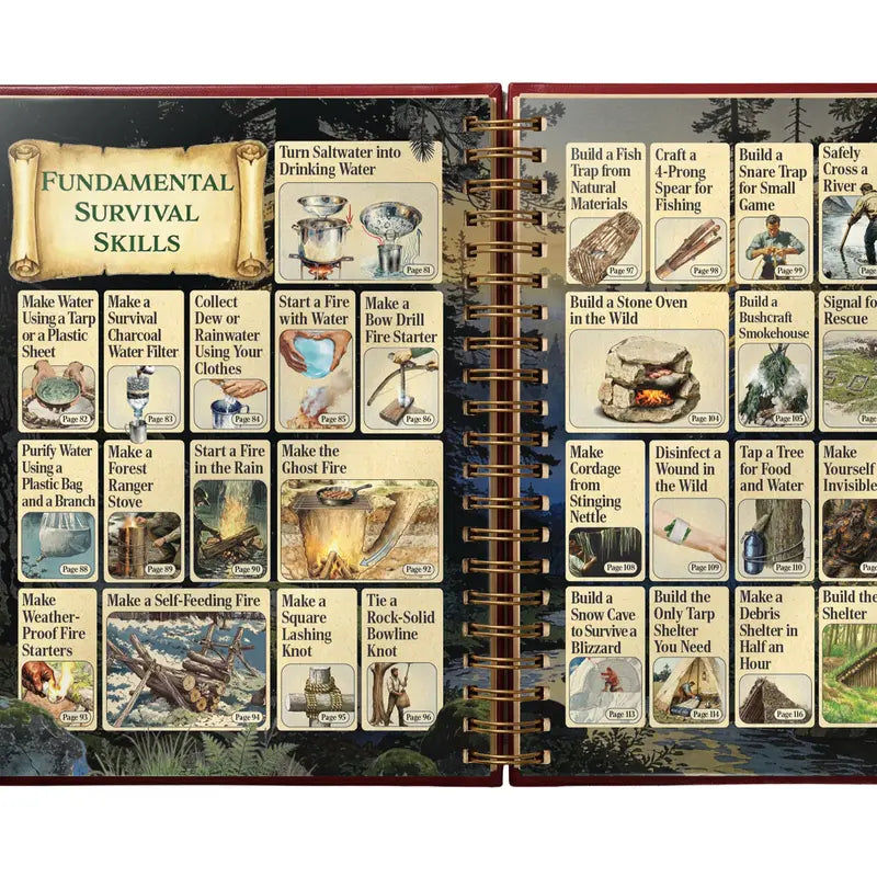 📖The Lost Skills of Independence Book | 200 Life-Saving Skills for Home Projects, Survival, Emergencies, Food Preservation, Herbal Remedies, Mindset, and More