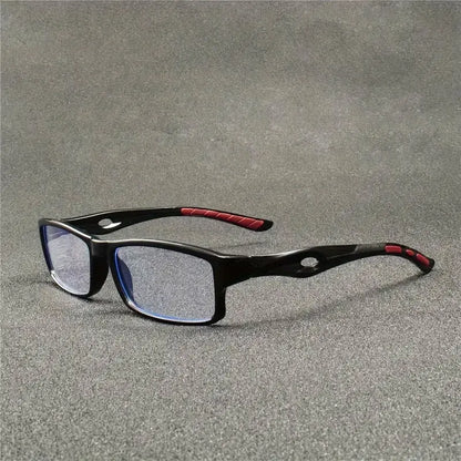 6PCS New Men's and Women's Retro Square High-definition Reading Glasses