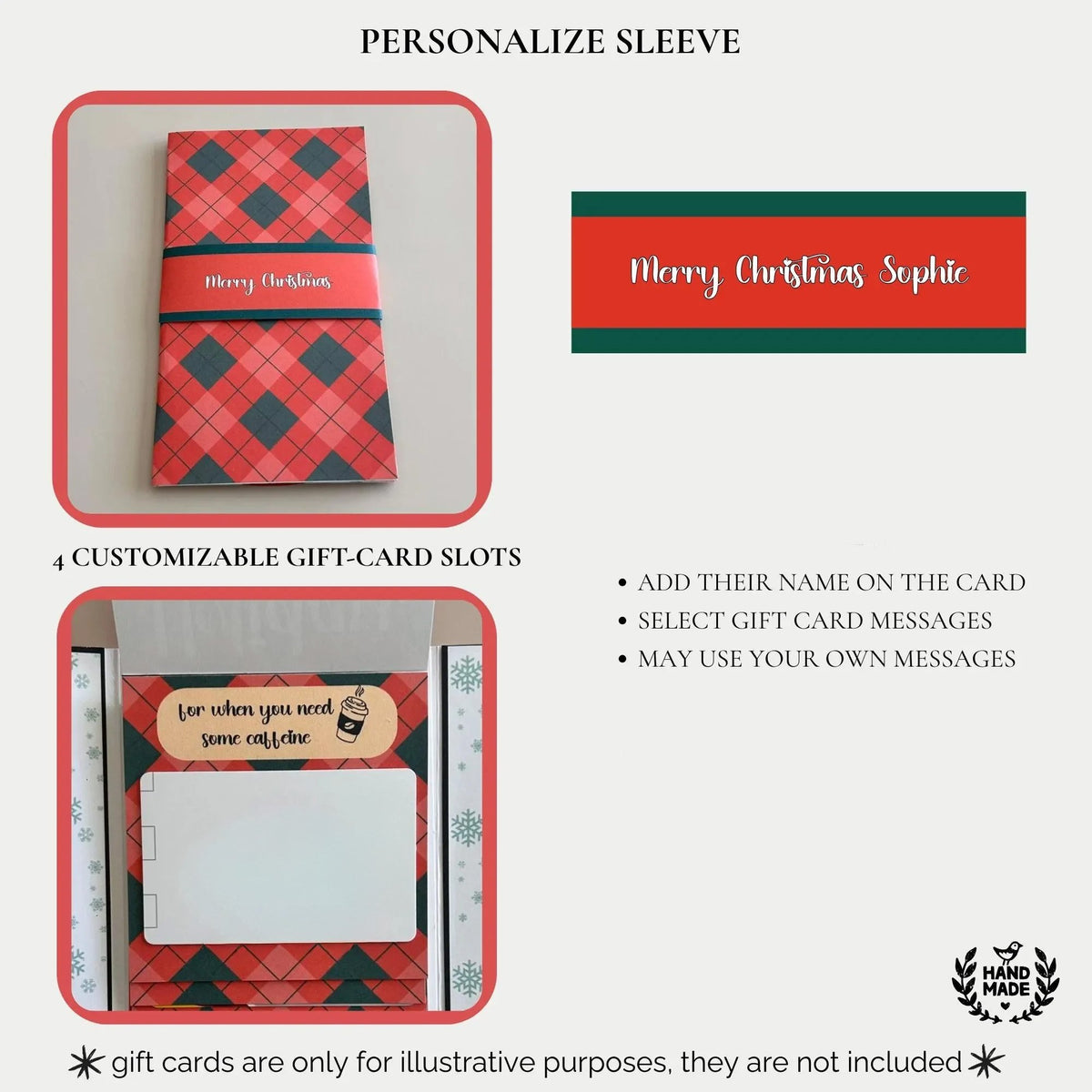 ⏰LAST DAY 50% OFF - 2026 New🎅🎁 Waterfall Christmas Gift Card Booklet 💳✨