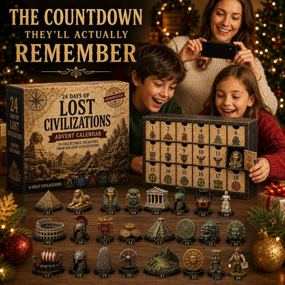 🎉2026 Lost Civilizations Archaeological Discovery Advent Calendar | 24 Ancient Treasures from 6 Great Civilizations