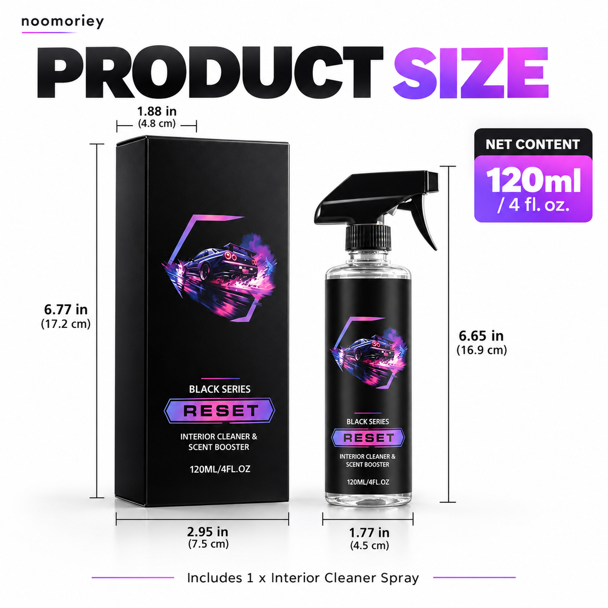 Car Interior Cleaner – Deep Clean, Restore & Protect