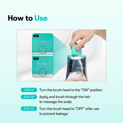 #1 viral PDRN Reedle Shot Hair Brush Serum