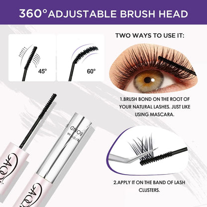 💖 50% OFF 10ml Lash Bond & Seal – Waterproof Adhesive for Cluster & Individual Lashes