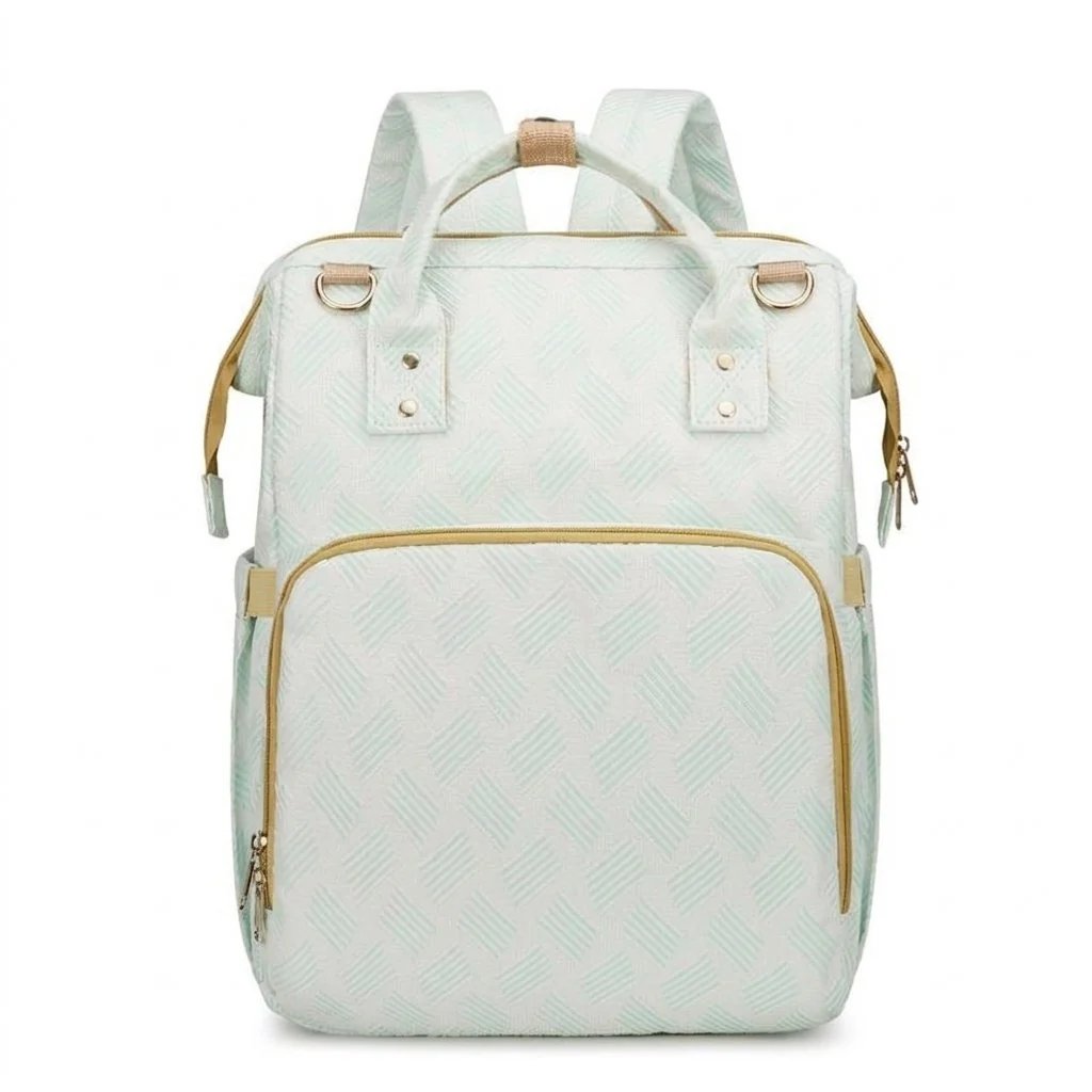 🎒 Diaper Bag Backpack with Changing Mat & Insulated Pockets 🍼