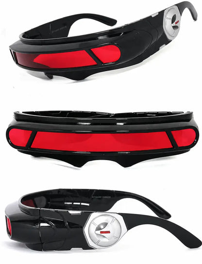 X-Energy Sunglasses Future Hero Visor Cyberpunk Eyewear Props