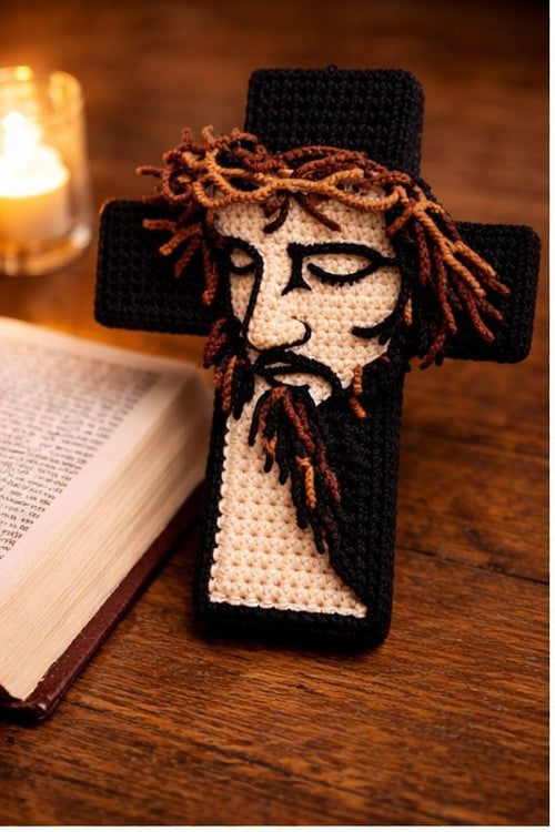 Handcrafted Crochet Cross