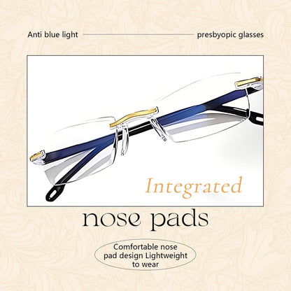 👓🌄Smart Zoom Multifocal Glasses – Clear Near & Far Vision, All in One