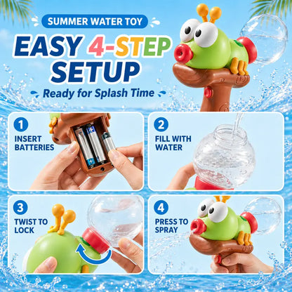 💦 Electric Water Blaster for Kids | Cute Summer Pool & Beach Toy