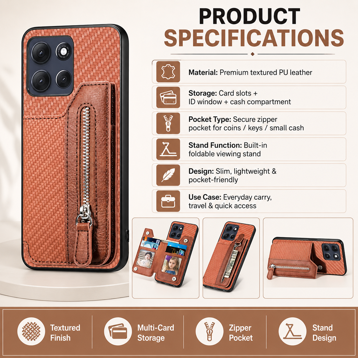 Phone Wallet Card Holder