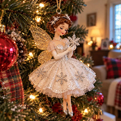 🧚‍♀️Vintage Fairy Christmas Ornaments – A Touch of Old-Fashioned Magic
