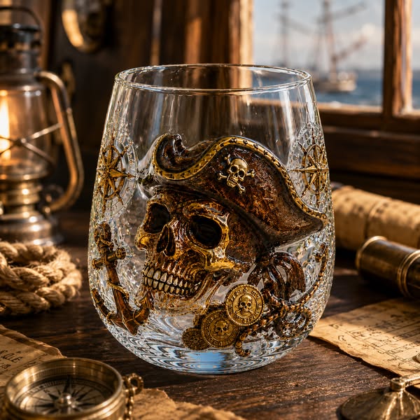 ⚓🌊Release The Kraken Pirate Glass Collection