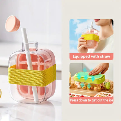 ❤️2-in-1 Ice Cube Tray with Bottle