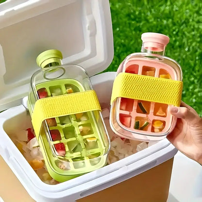 ❤️2-in-1 Ice Cube Tray with Bottle