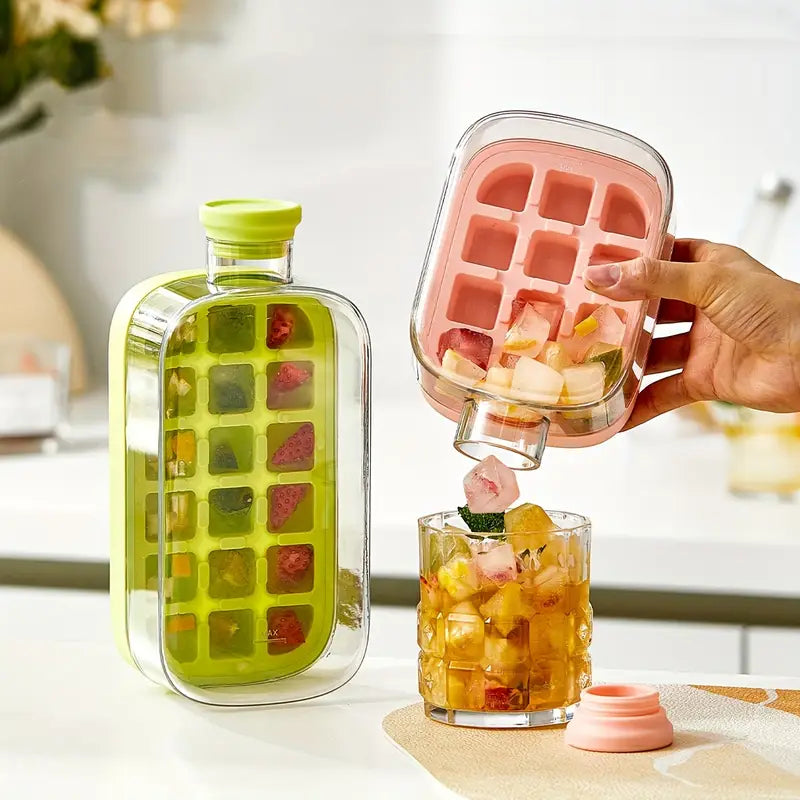 ❤️2-in-1 Ice Cube Tray with Bottle
