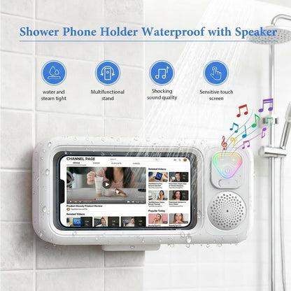Waterproof Phone Case with Bluetooth Speaker