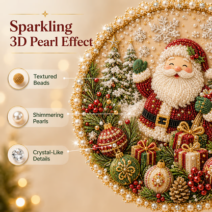 ✨ Four Seasons & Holiday Pearl Art Hanging Wreath Kit
