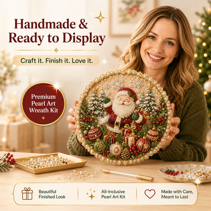 ✨ Four Seasons & Holiday Pearl Art Hanging Wreath Kit