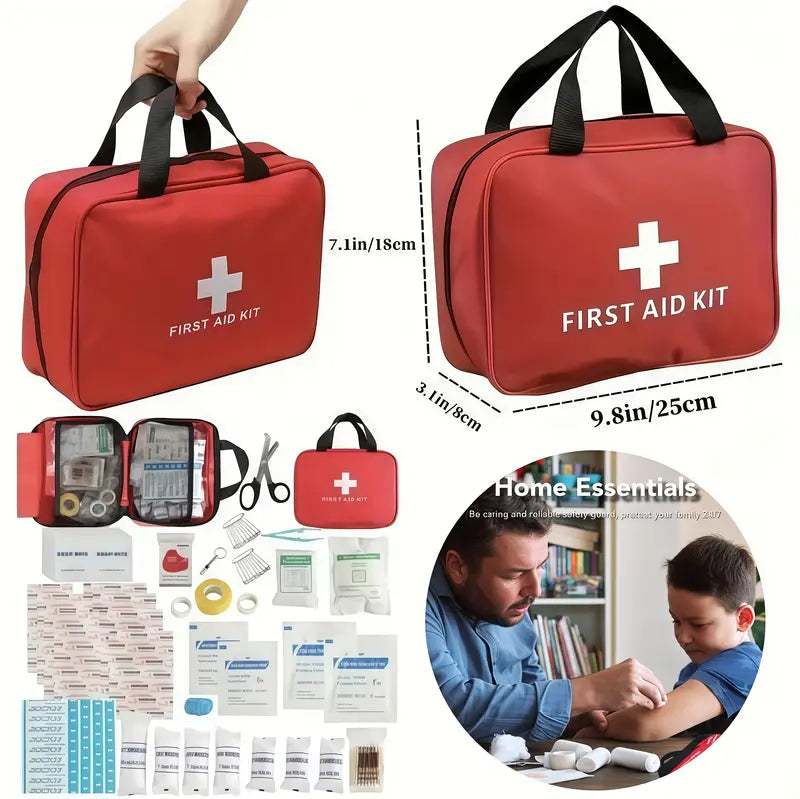 First Aid Kit, Premium Waterproof Compact Trauma Medical Kits