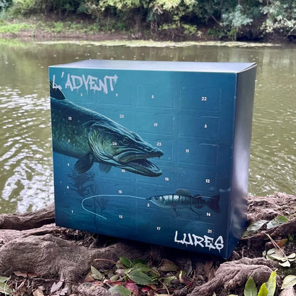 🎣🎄 Angler’s Advent Calendar – 24 Days of Fishing Lure Surprises for Anglers & Fishing Enthusiasts 🎁🐟✨