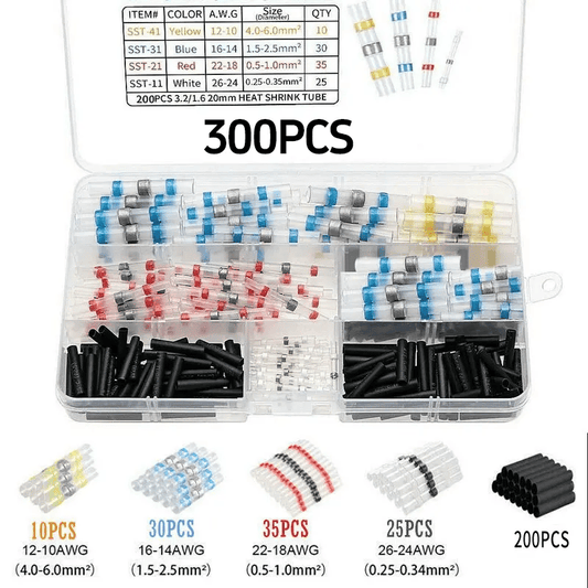 🔥Last Day 49% OFF - ✨500PCS WATERPROOF SOLDER WIRE CONNECTOR KIT