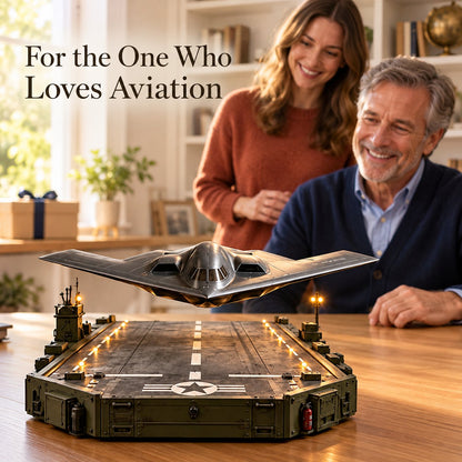 ✈️ Magnetic Levitation Fighter Jet Model