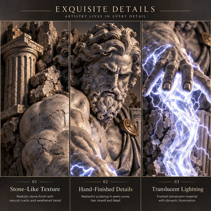 ⏰ Limited Stock 49% OFF  ⚡🌊 Mythological Sculpture Wall Lamp Collection 🏛✨