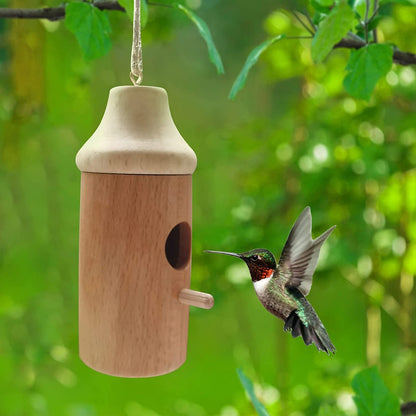 Buy 2 Free Shipping💕Wooden Hummingbird House-Gift for Nature Lovers