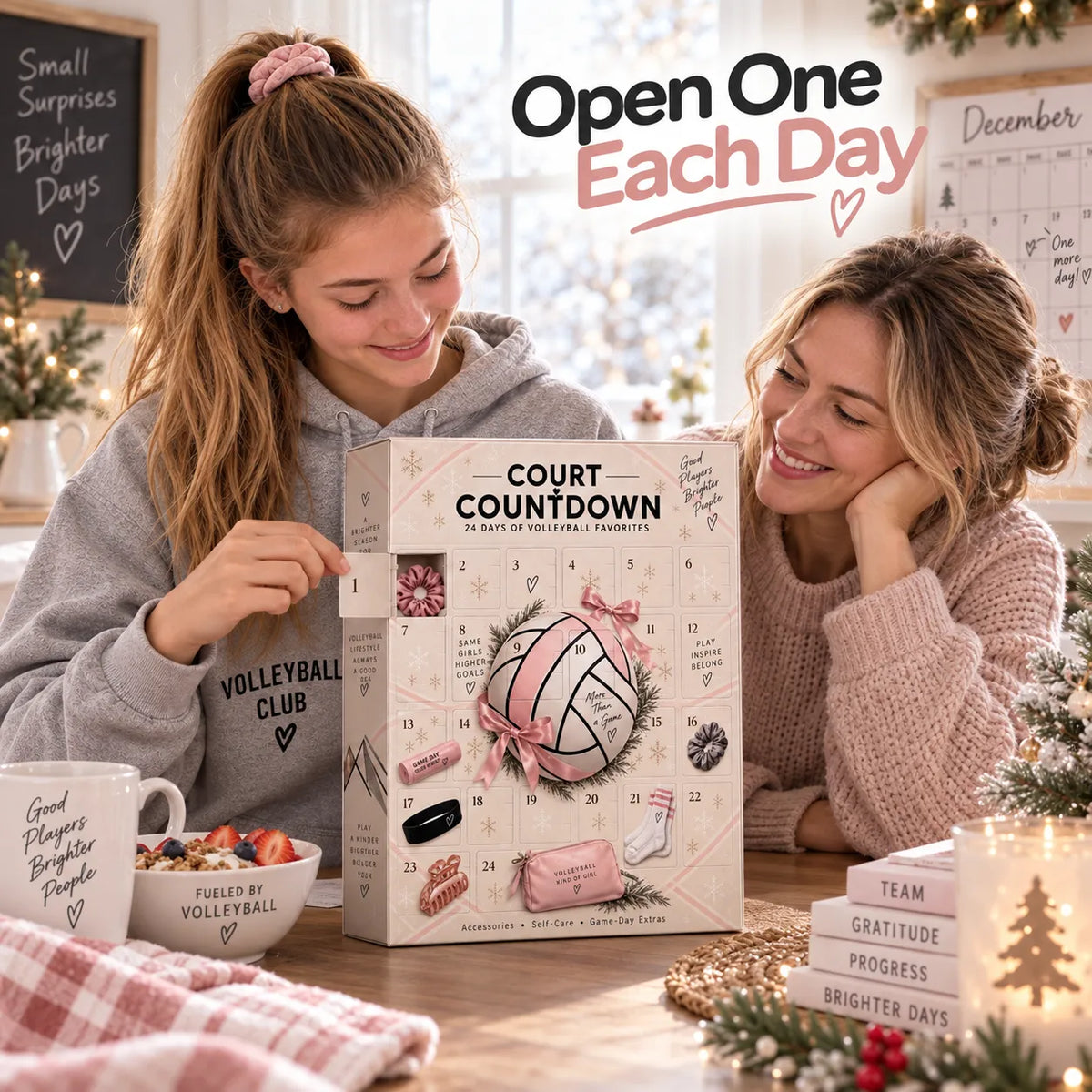 🏐 24 Day Volleyball Christmas Advent Calendar