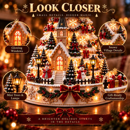 ⏳ Last day to save 49% –🎄🎅 MerryRealm Christmas Village Lightscape Tree