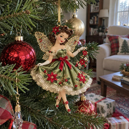 🧚‍♀️Vintage Fairy Christmas Ornaments – A Touch of Old-Fashioned Magic