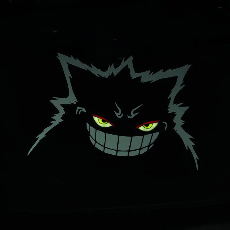 Car Rear Window Dynamic LED Display – Vampire Devil Eye Emoji Panel, Auto Decorative Light tiktokshopspringglowup