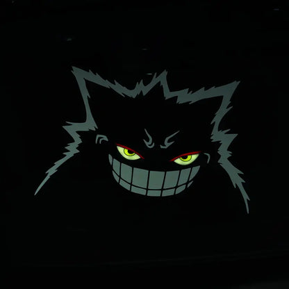 Car Rear Window Dynamic LED Display – Vampire Devil Eye Emoji Panel, Auto Decorative Light tiktokshopspringglowup