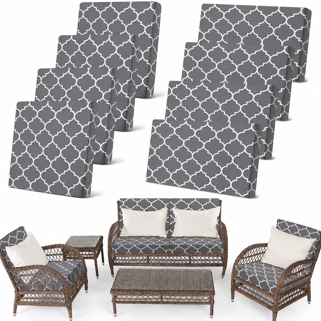 🛋️Outdoor Patio Sofa Cushion Covers
