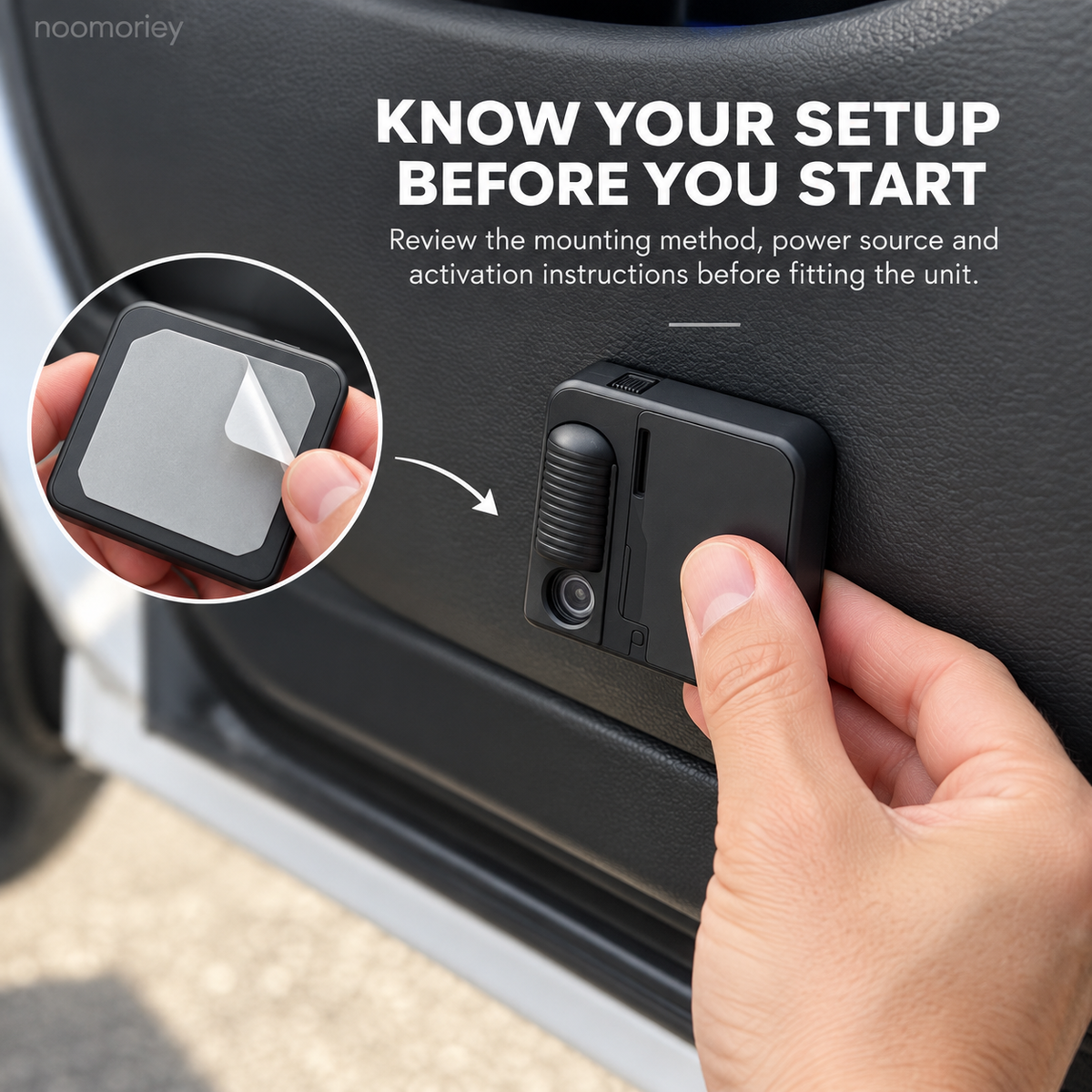✨ Faith-Inspired Car Door Projector Light – Decorative Ground Projection